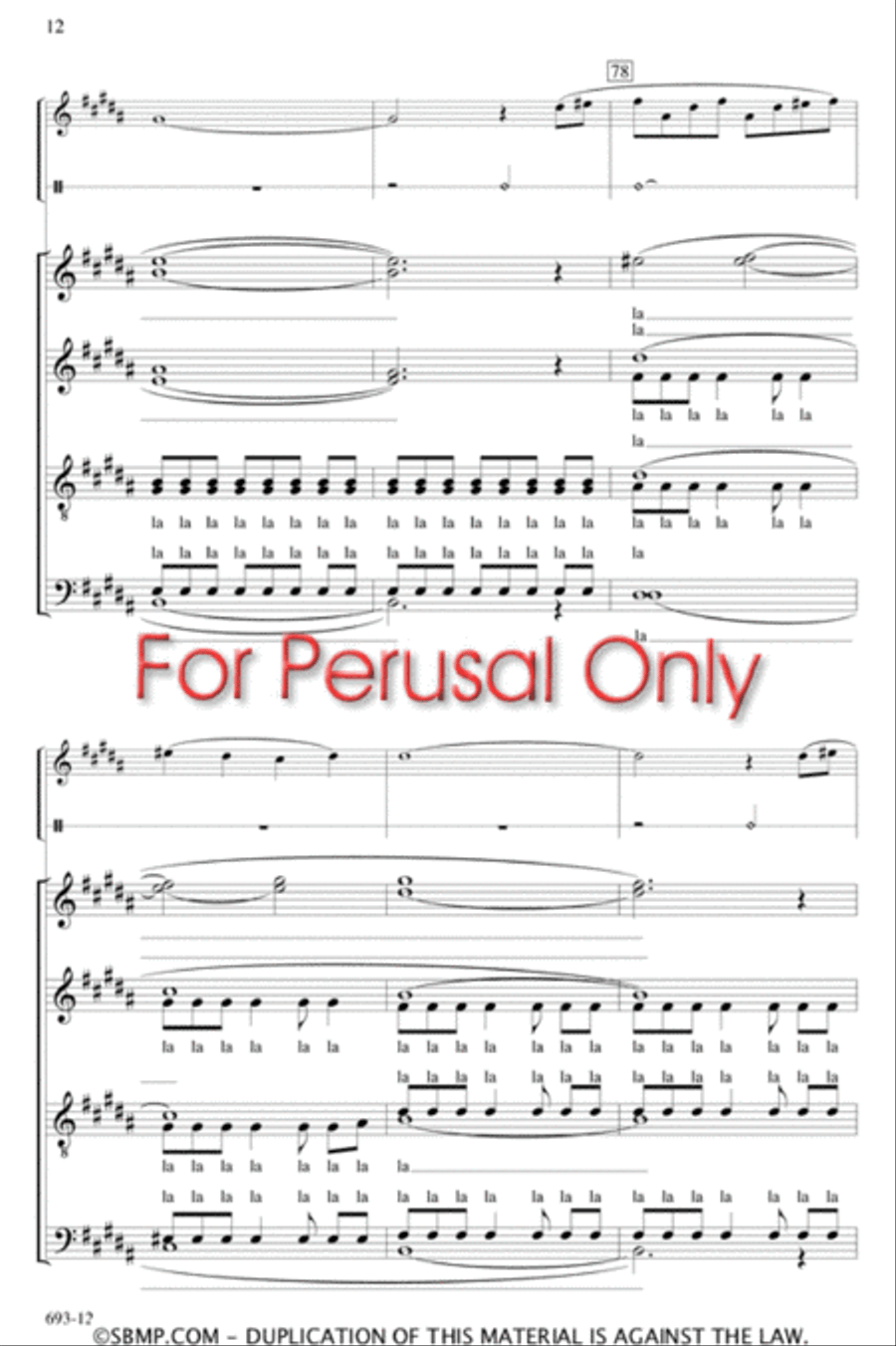 when god decided to invent - SATB Octavo 4-Part scores gallery preview page 12