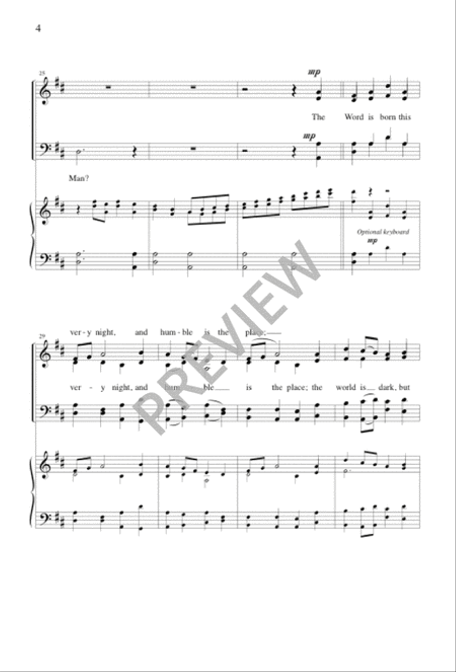 The Word Became Flesh The Word Became Flesh 4-Part scores gallery preview page 5