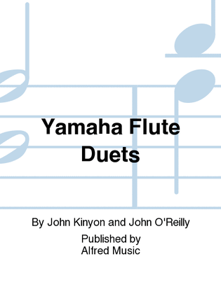 Book cover for Yamaha Flute Duets