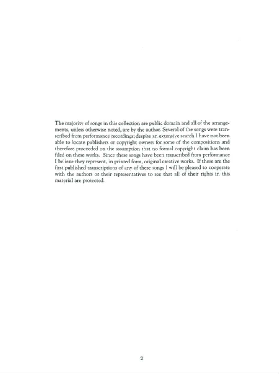Blues & Ragtime for Fretted Dulcimer Dulcimer scores gallery preview page 3