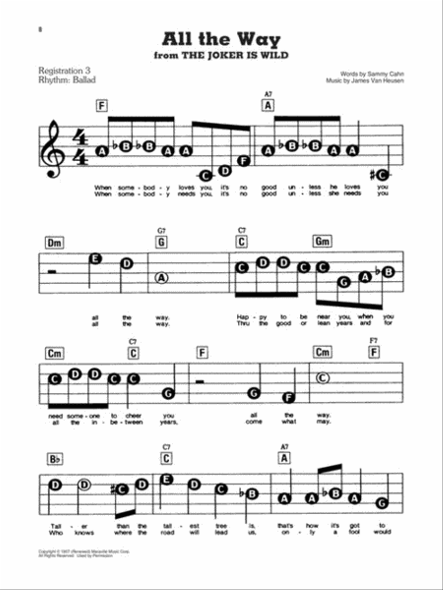 The Great American Songbook - The Singers Voice scores gallery preview page 5