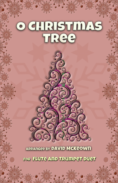 O Christmas Tree, (O Tannenbaum), Jazz style, for Flute and Trumpet Duet