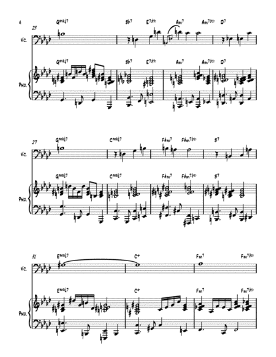 All The Things You Are Piano scores gallery preview page 4