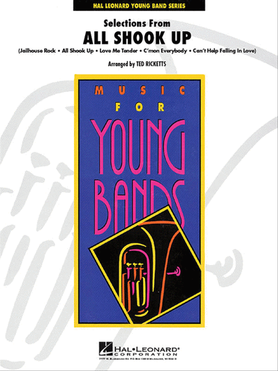 Selections from All Shook Up Concert Band scores gallery preview page 1