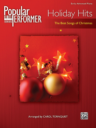 Book cover for Popular Performer -- Holiday Hits
