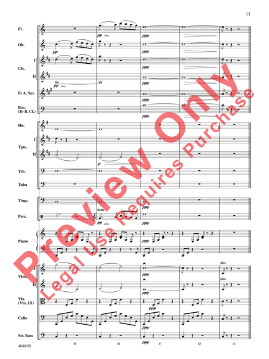 Intermezzo from Carmen Intermezzo from Carmen Full Orchestra scores gallery preview page 12