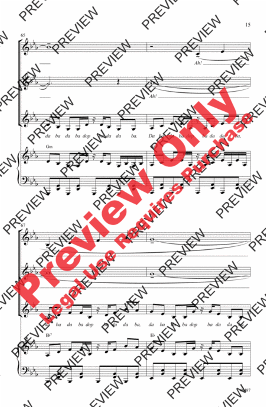 Another Day of Sun Another Day of Sun Women's Choir scores gallery preview page 15