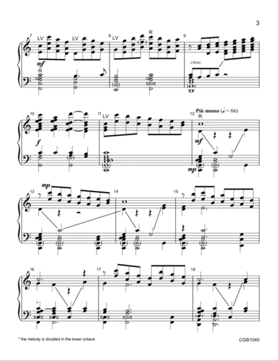 Tower Praises Handbell Choir scores gallery preview page 3