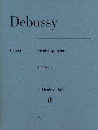 Book cover for Claude Debussy – String Quartet