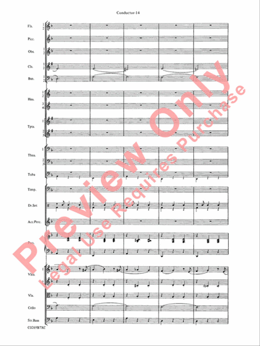 Leroy Anderson Favorites Leroy Anderson Favorites Full Orchestra scores gallery preview page 17