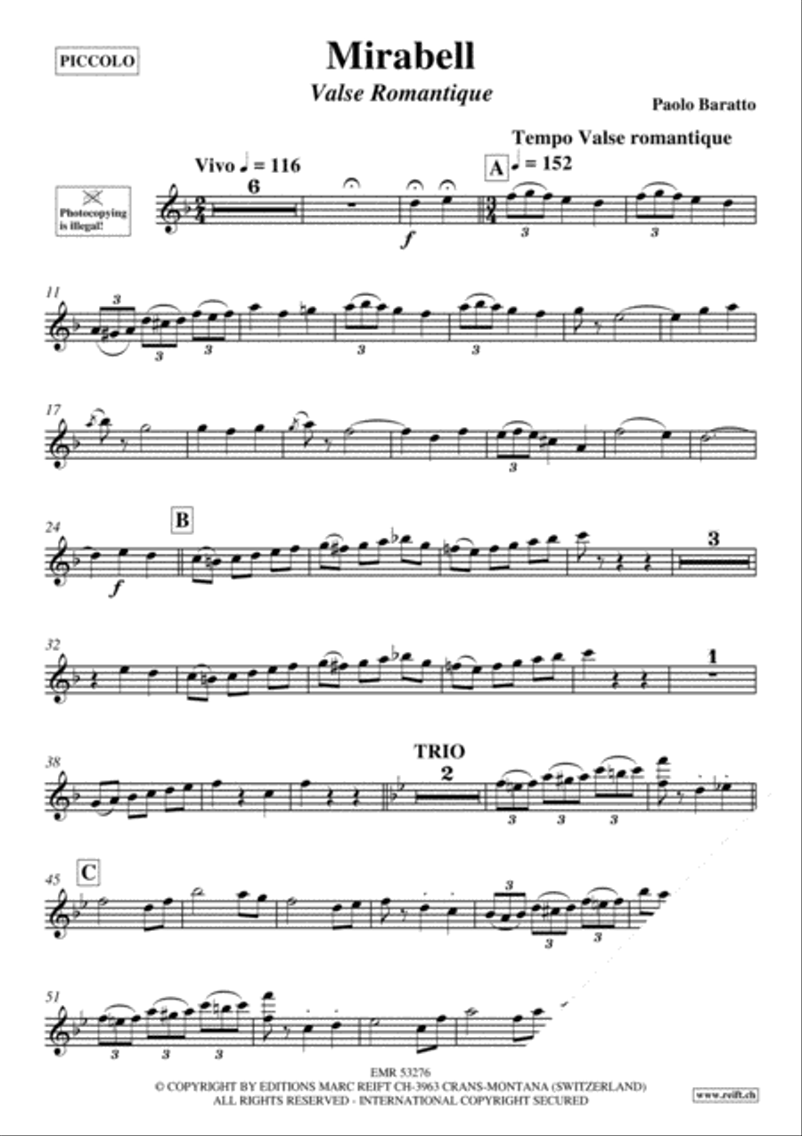 Mirabell Piccolo scores gallery preview page 3