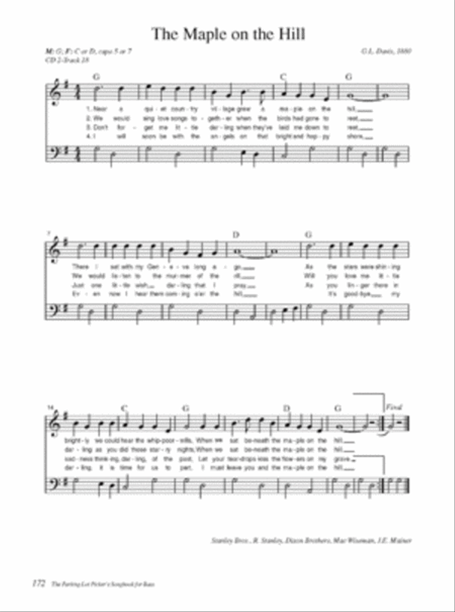 Parking Lot Picker's Songbook - Bass Edition Double Bass scores gallery preview page 3