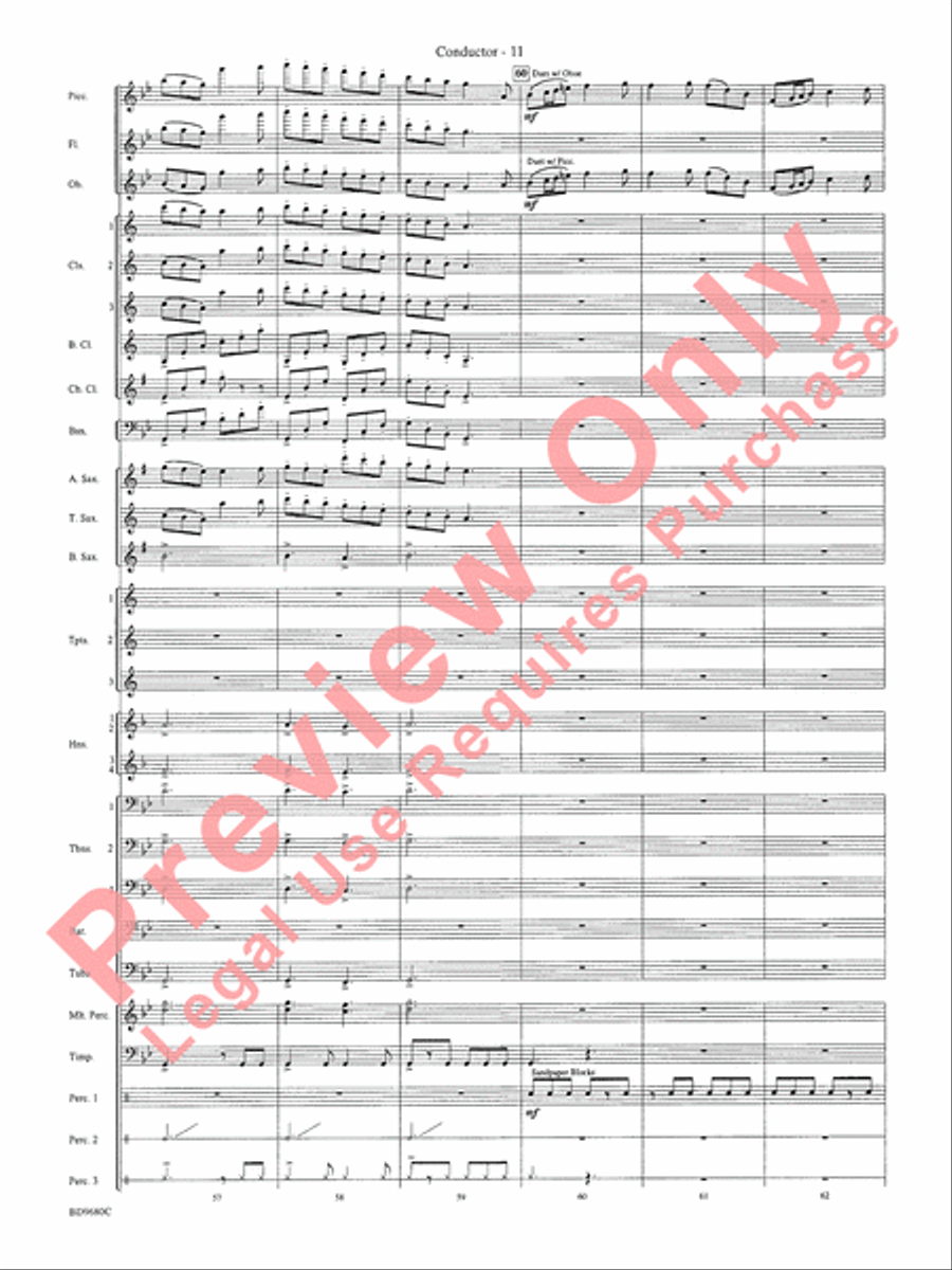 Ireland: Of Legend and Lore Concert Band scores gallery preview page 16