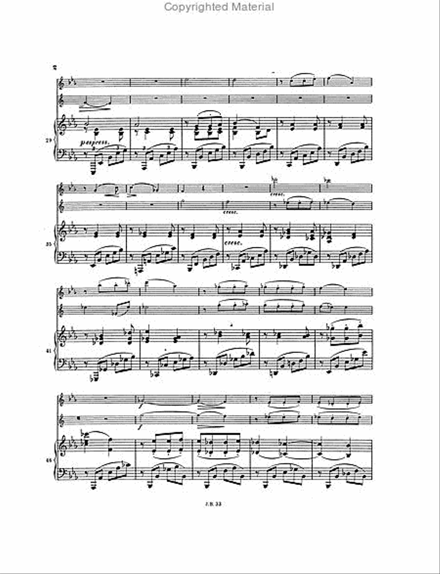 Trio in Eb major Op. 40 Trio in Eb major Op. 40 Piano scores gallery preview page 3