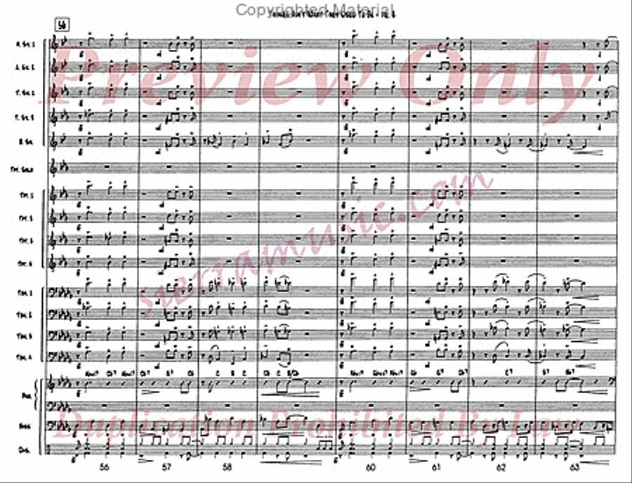 Things Ain't What They Used To Be Jazz Ensemble scores gallery preview page 9