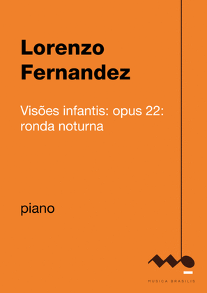 Book cover for Visões infantis opus 22 - Ronda Noturna