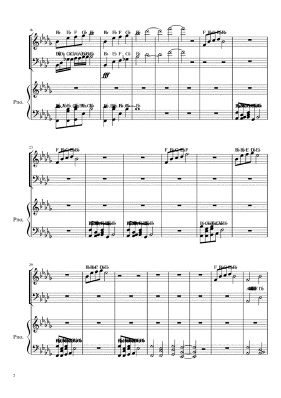 TV Drama Piano Trio scores gallery preview page 2