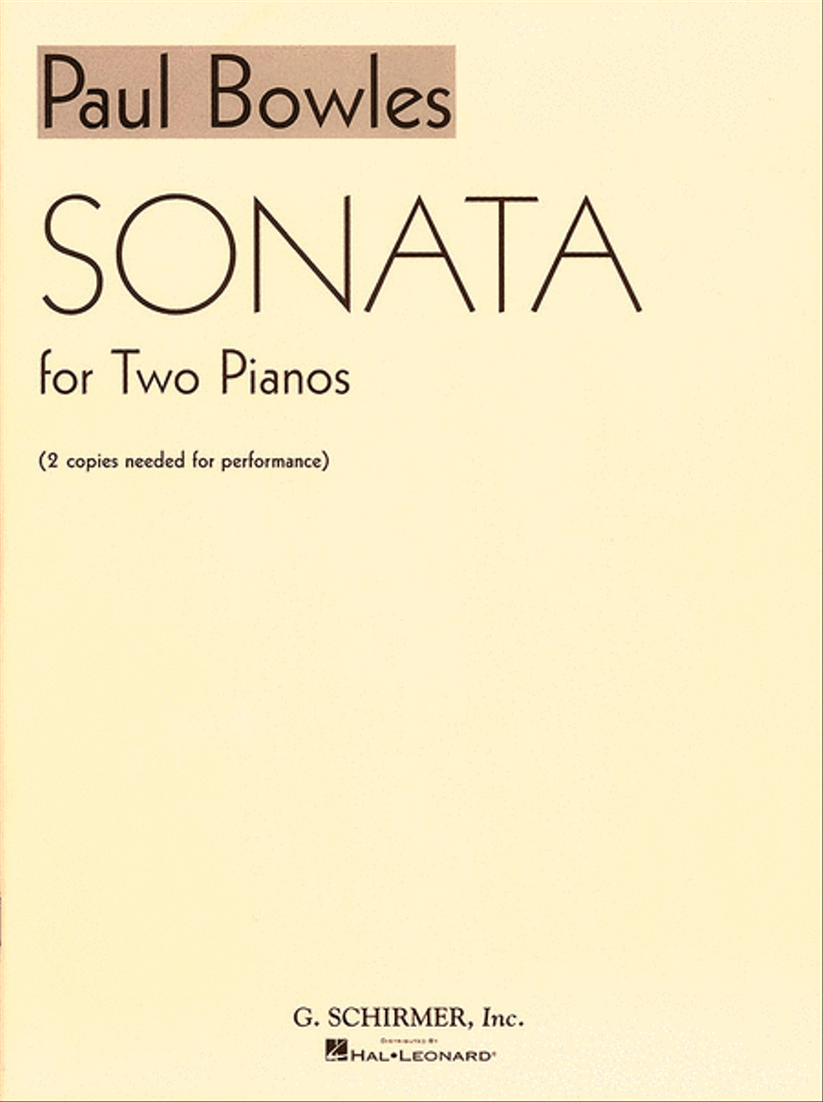 Sonata for 2 Pianos Sonata for 2 Pianos Piano Duet scores gallery preview page 1