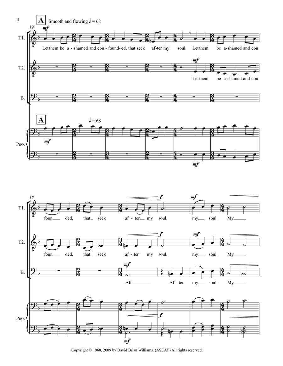 Make Haste Oh God! (For TTB Men's Choir) TTB scores gallery preview page 4
