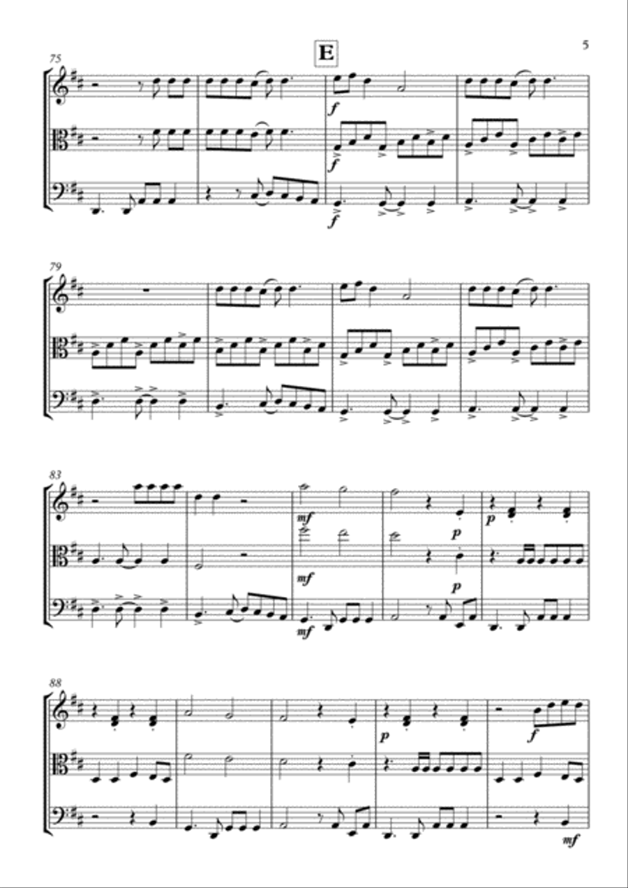 Rude String Trio scores gallery preview page 6