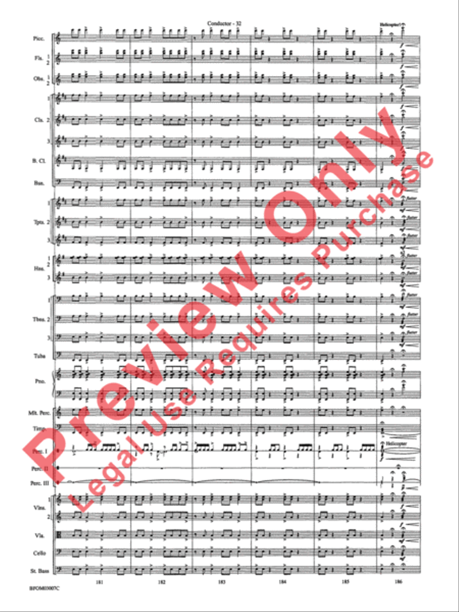 Inchon Full Orchestra scores gallery preview page 37