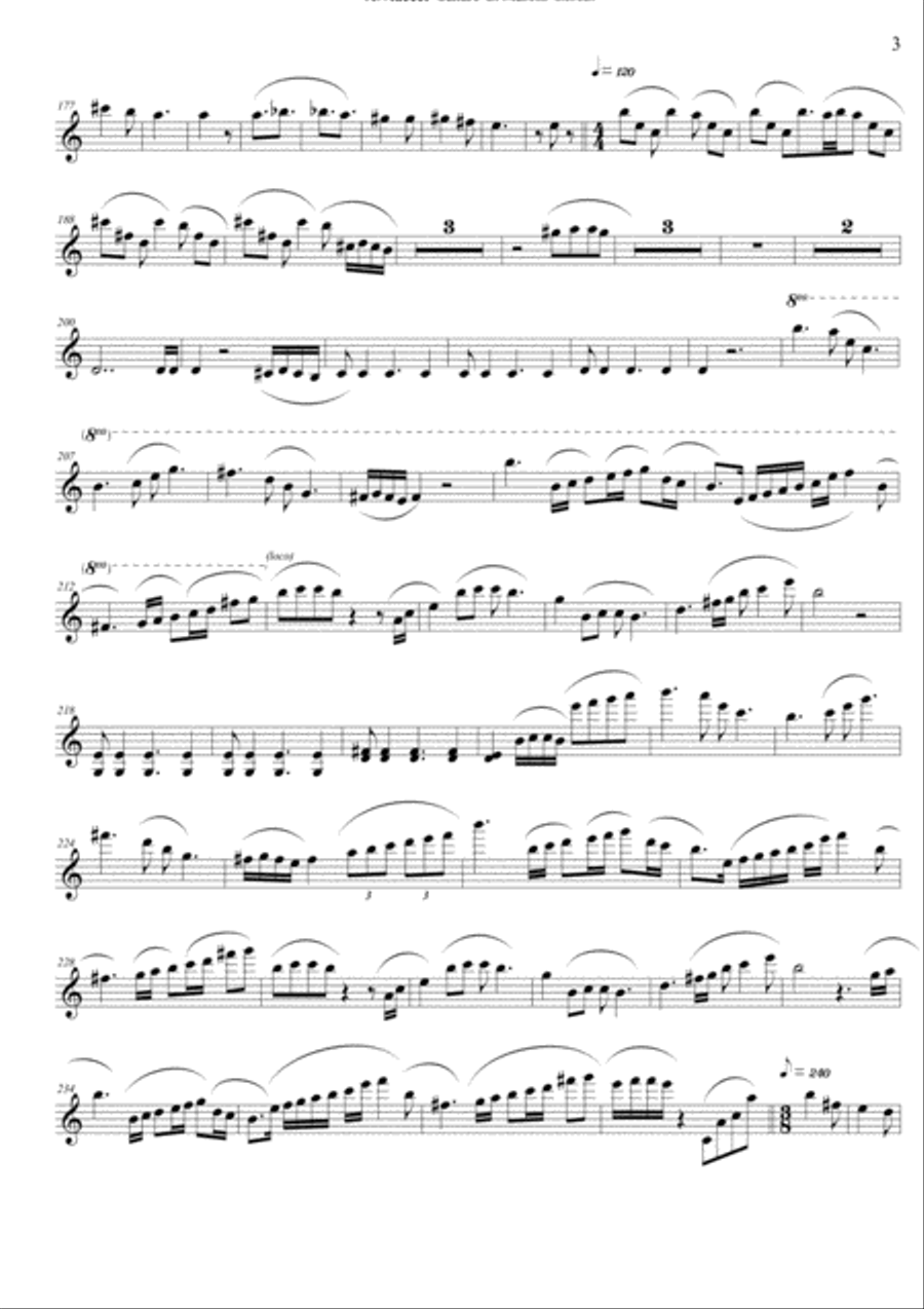 Avvidecci (Violin I part)