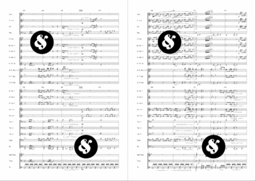 Mamma Mia! Concert Band scores gallery preview page 10