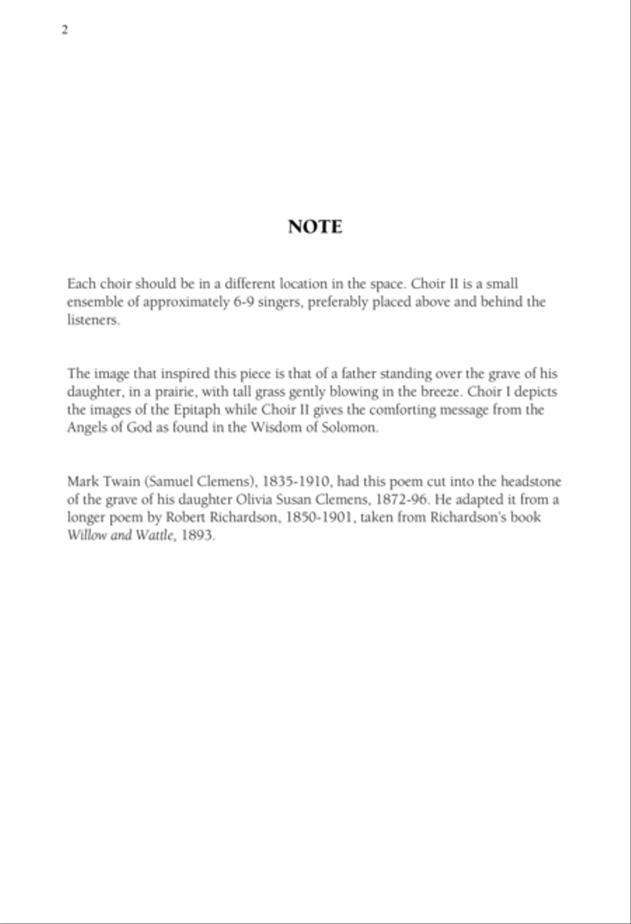 The Souls of the Righteous 4-Part scores gallery preview page 2
