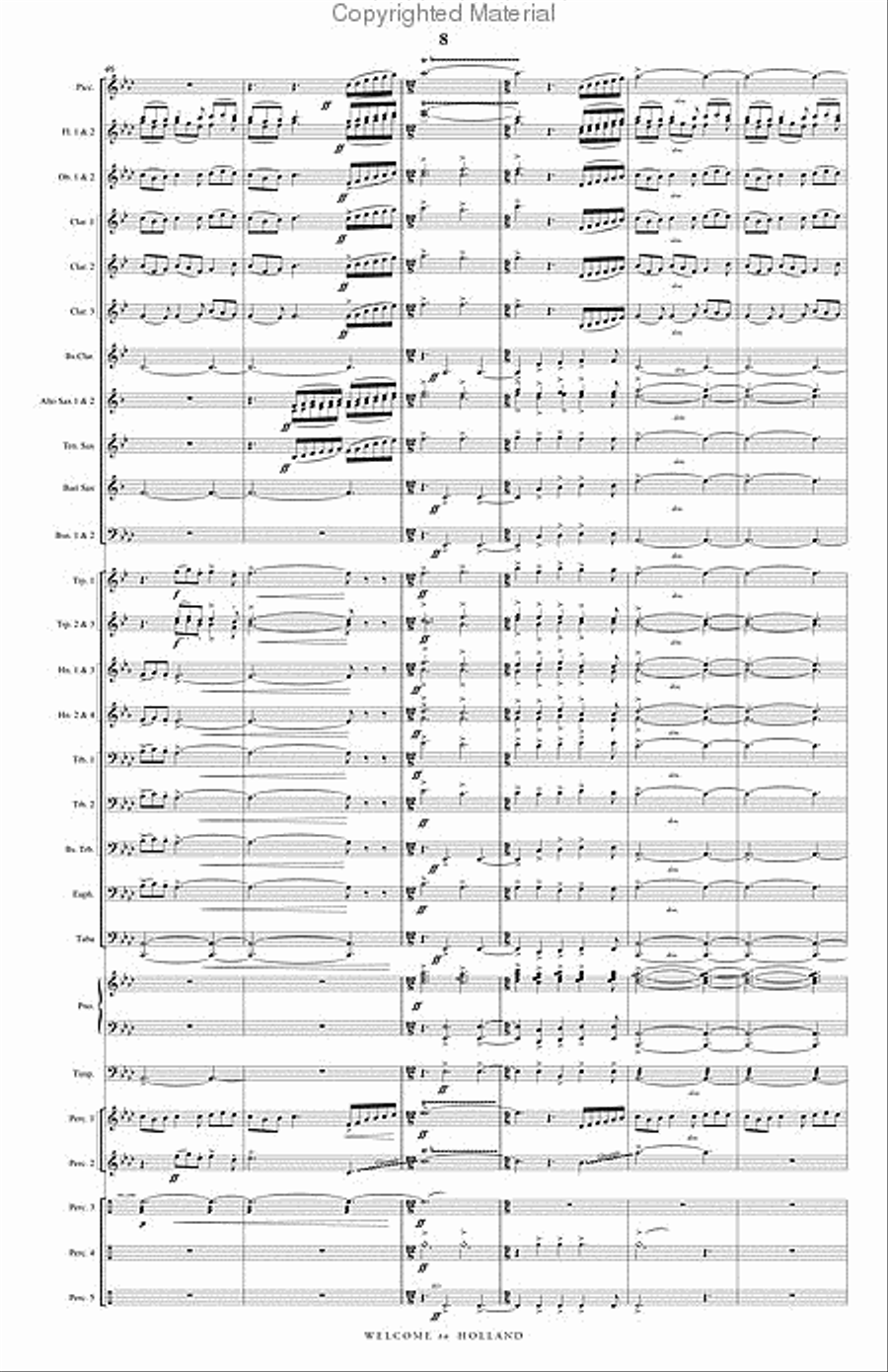 Welcome to Holland Concert Band scores gallery preview page 9