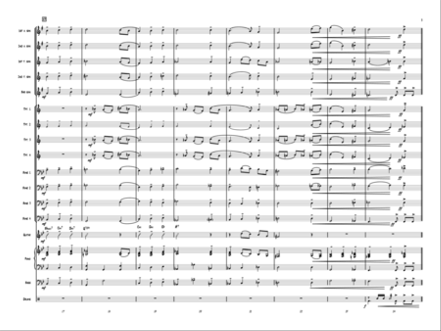 The Star Spangled Banner Jazz Ensemble scores gallery preview page 4