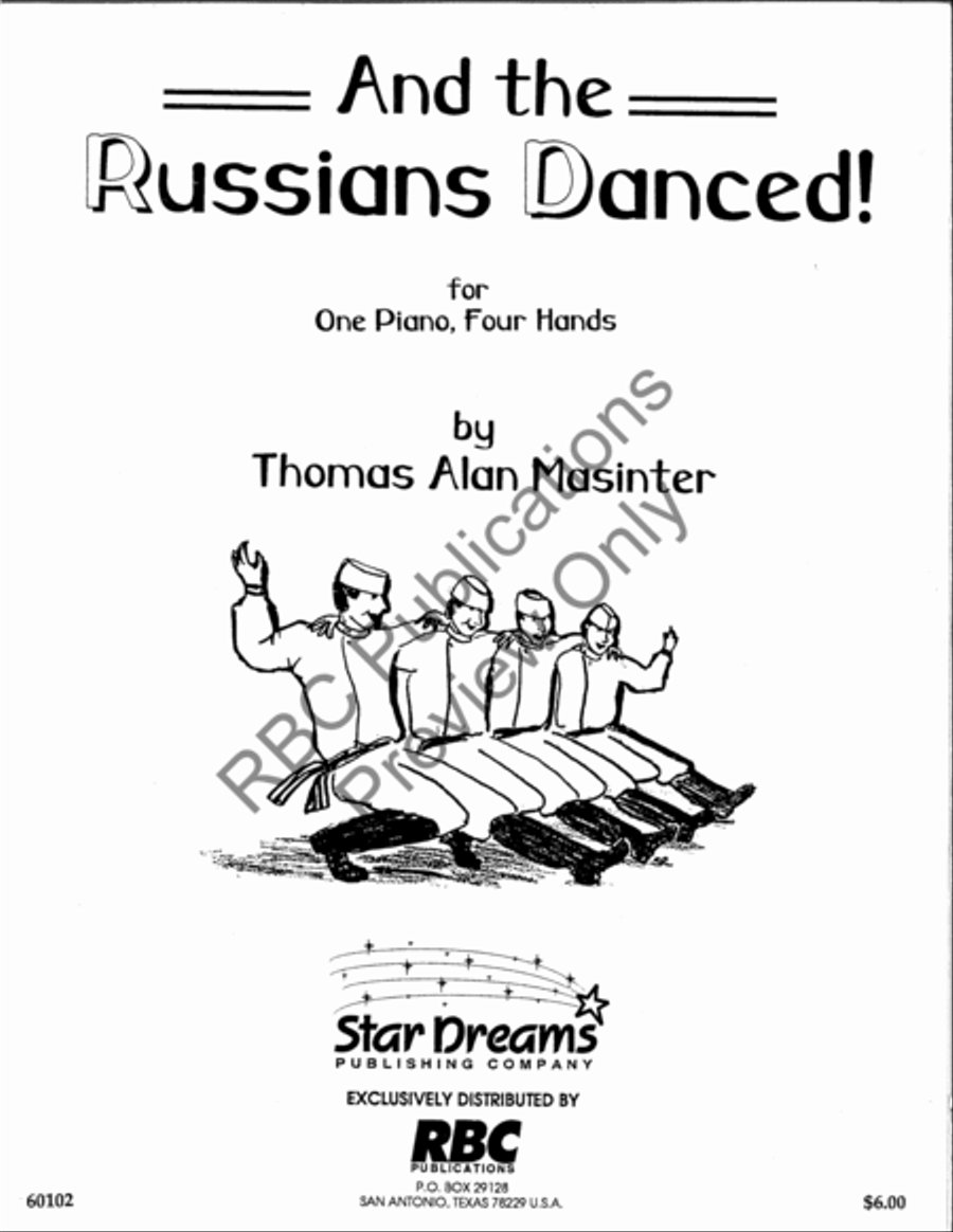 And The Russians Danced! And The Russians Danced! Piano Solo scores gallery preview page 2