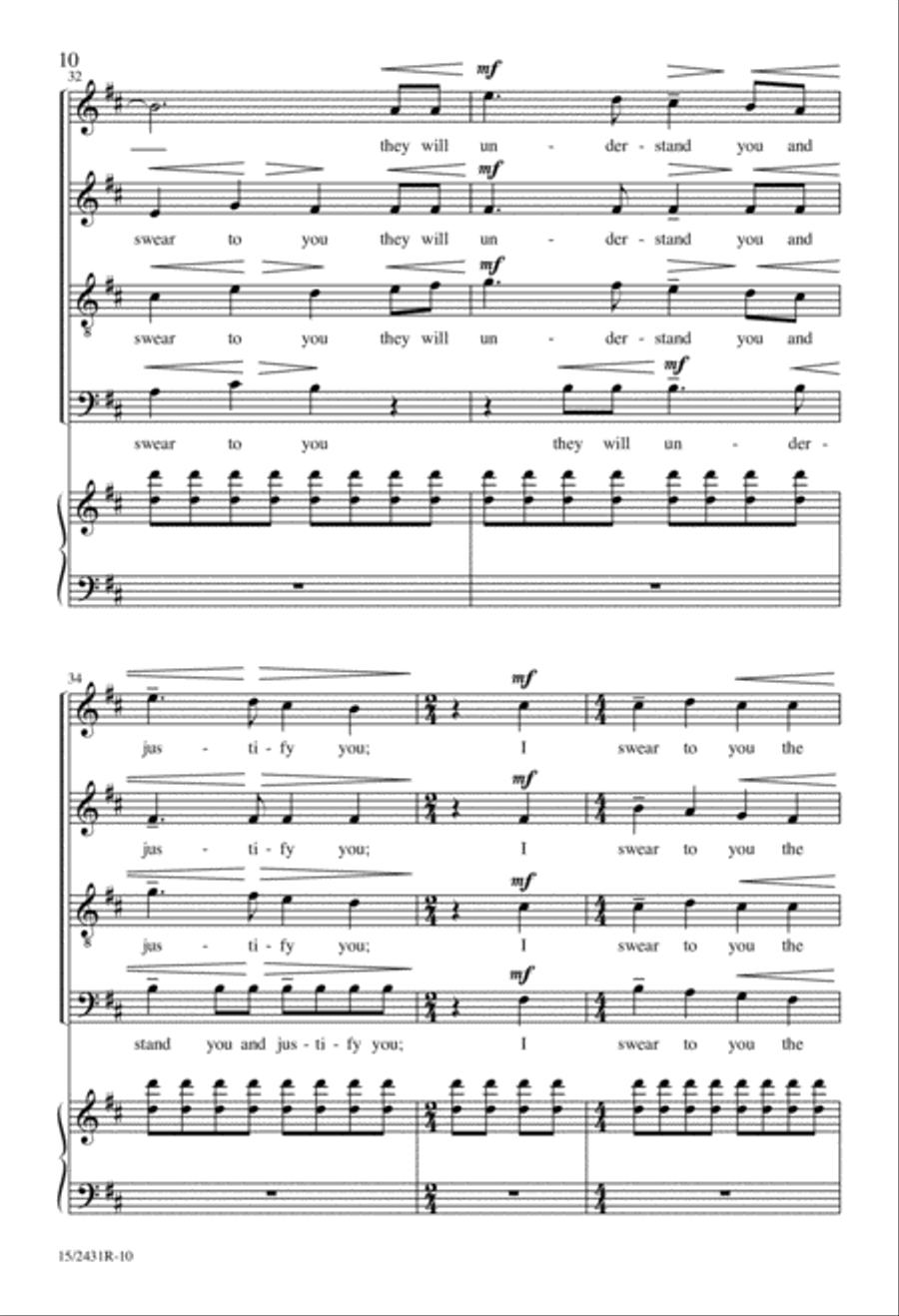 Say On, Sayers Divisi scores gallery preview page 10