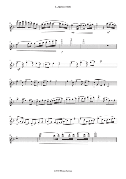 1. Appassionato ~Dance for 3 Flutes~ <Parts> image number null