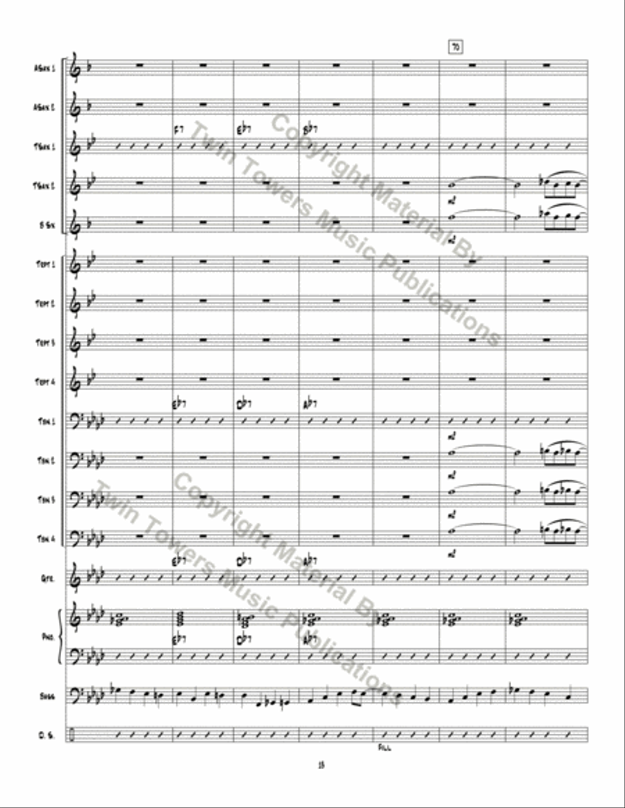 Junk Mix and Hubcap Sale Jazz Ensemble scores gallery preview page 14