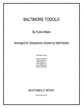 Baltimore Todolo for saxophone sextet