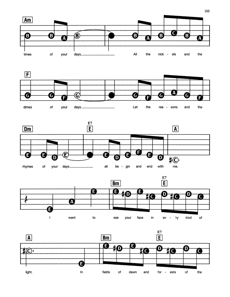 What Are You Doing The Rest Of Your Life? Electronic Keyboard scores gallery preview page 2