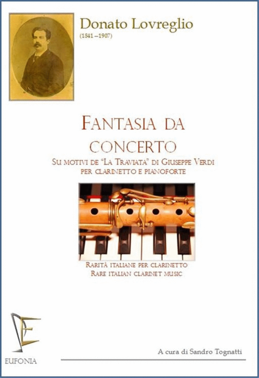 Fantasia da Concerto Fantasia da Concerto Clarinet Solo scores gallery preview page 1
