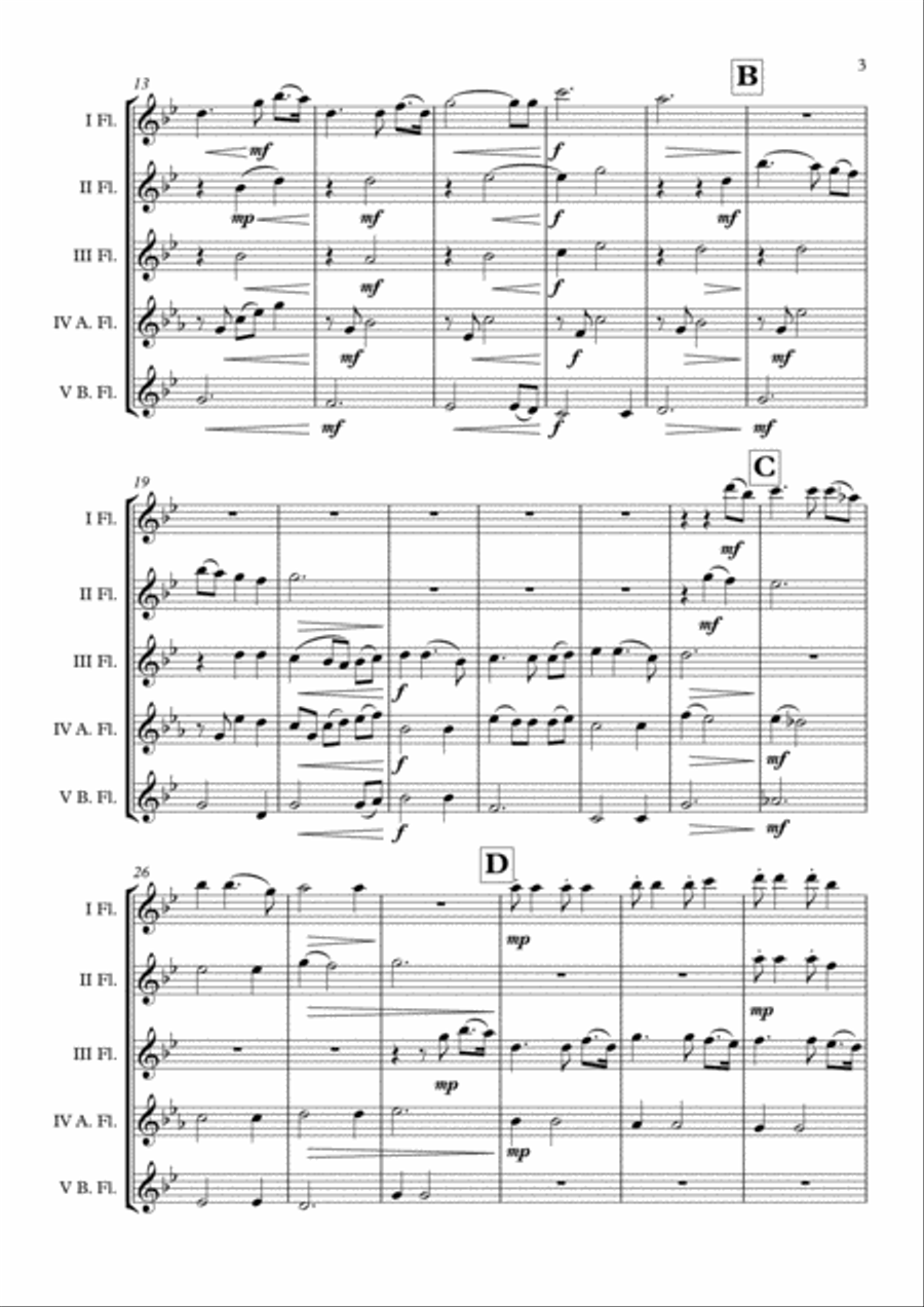 Un Giorno Per Noi Woodwind Ensemble scores gallery preview page 4