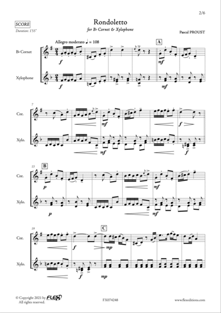 Rondoletto Cornet scores gallery preview page 2
