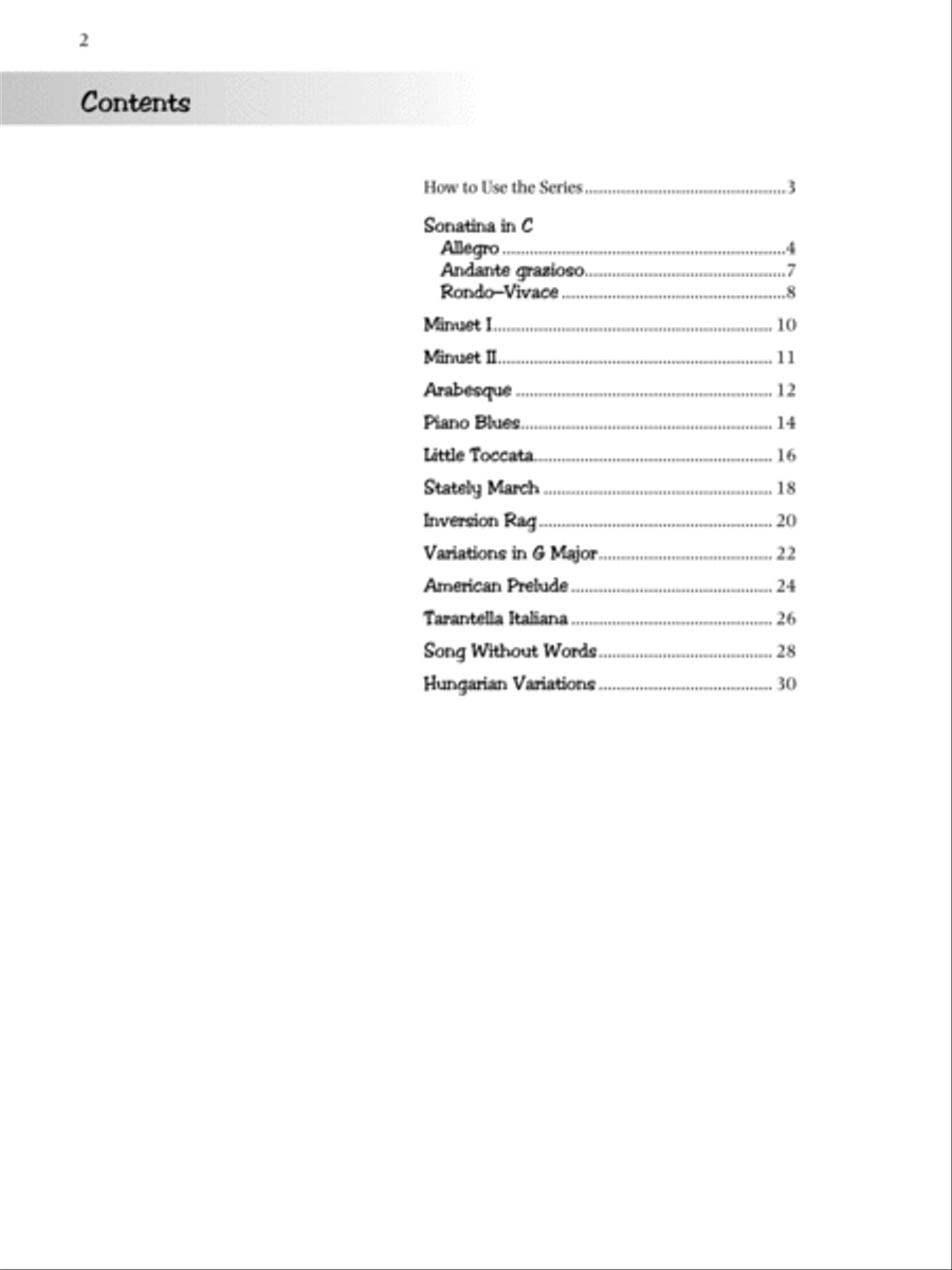 Pathways to Artistry Repertoire, Book 2 Piano Method scores gallery preview page 2