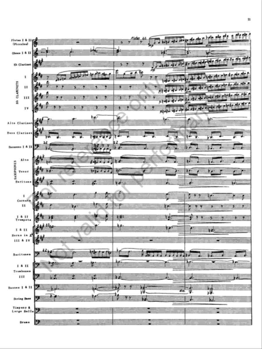 The Golden Legend Concert Band scores gallery preview page 5