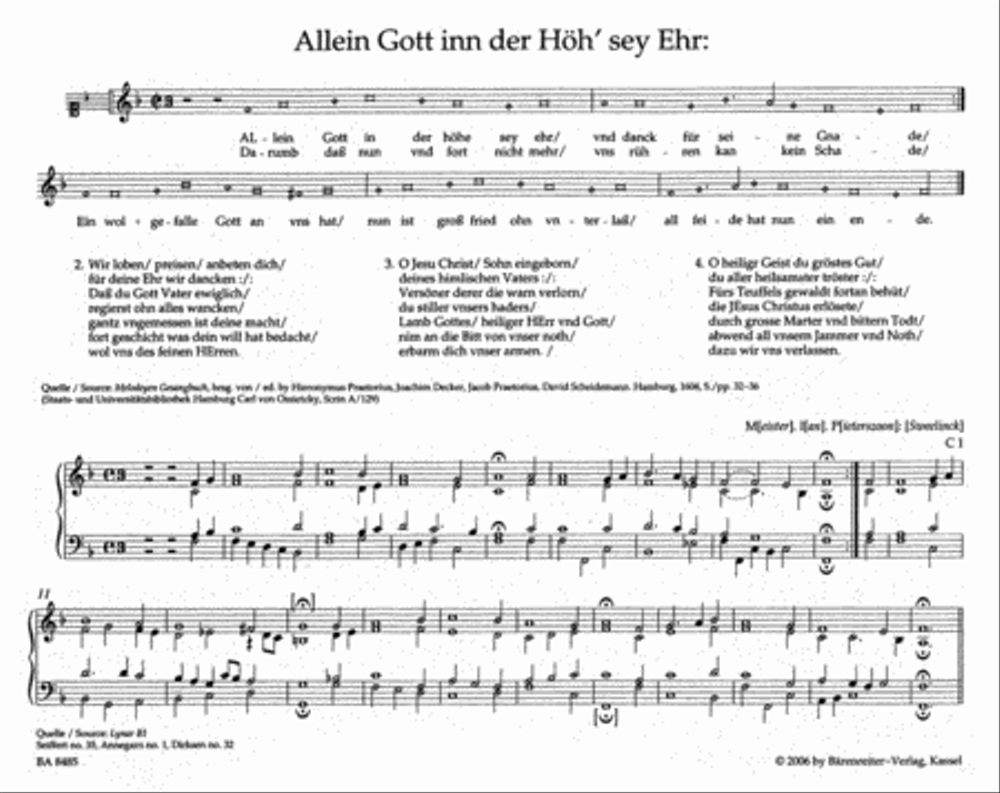 Choralbearbeitungen (Teil 1) Harpsichord scores gallery preview page 2