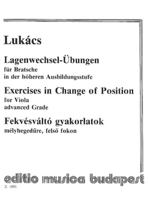 Book cover for Exercises Changes/position-vla