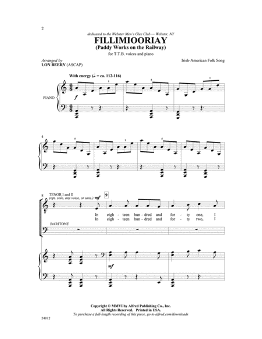 Fillimiooriay Men's Choir scores gallery preview page 2