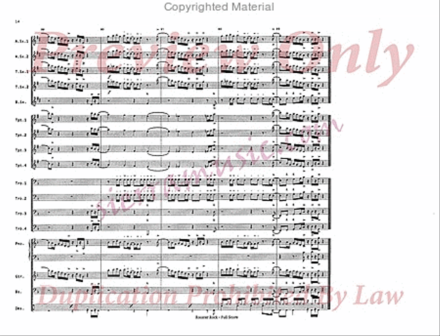 Rooster Parade Rooster Parade Big Band scores gallery preview page 15