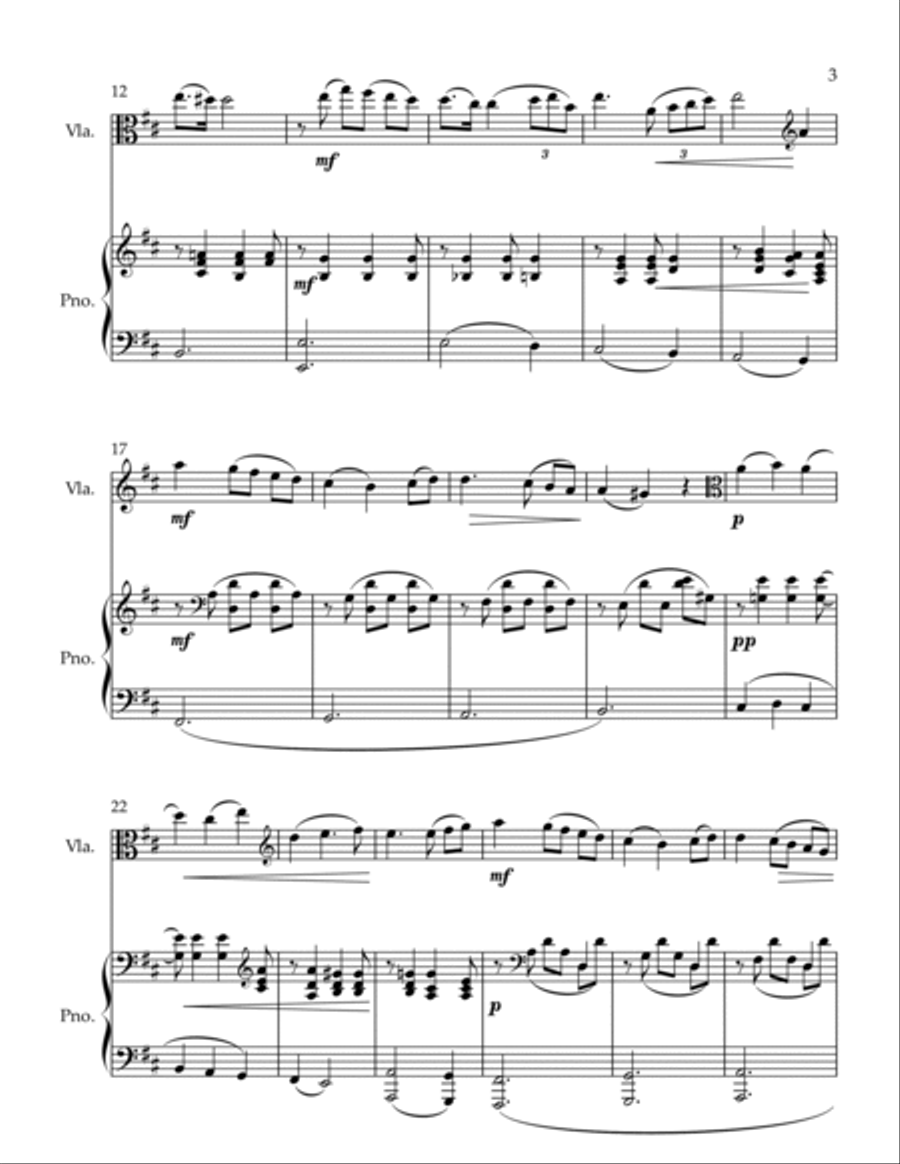 Romanesca Romanesca Viola scores gallery preview page 3