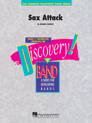 Book cover for Sax Attack