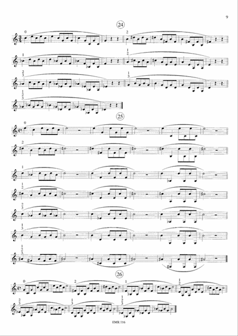 Die Flexibilitat / La Souplesse / Flexibility Cornet scores gallery preview page 7