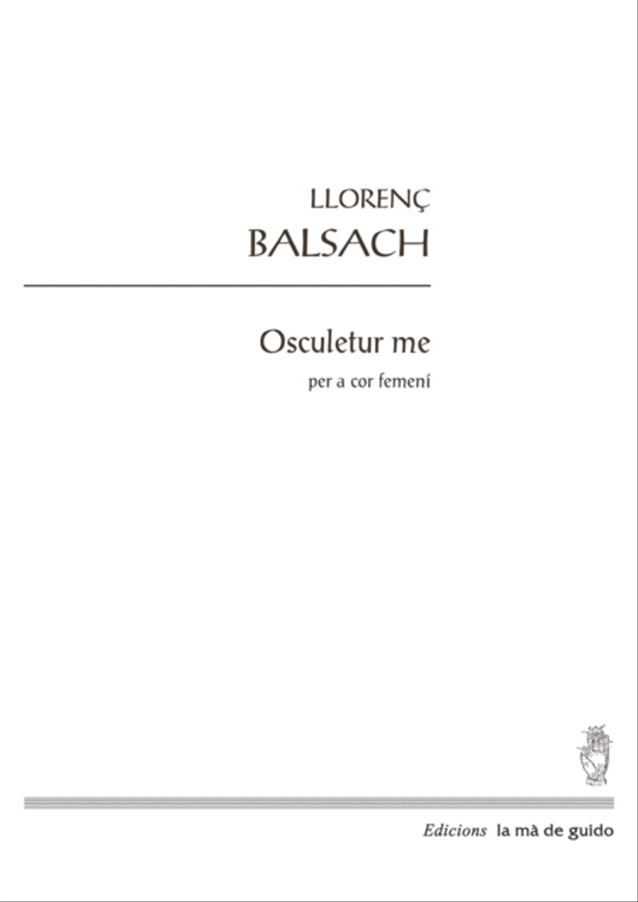 Osculetur me SSA scores gallery preview page 1