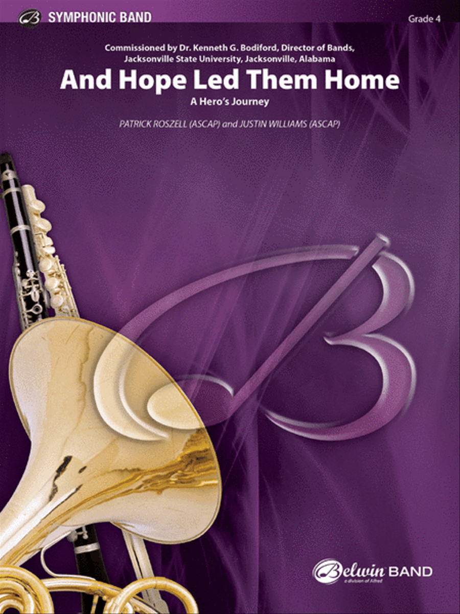 And Hope Led Them Home And Hope Led Them Home Concert Band scores gallery preview page 1